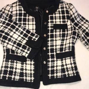 Aqua Tweed‎ Jacket 10 EUC